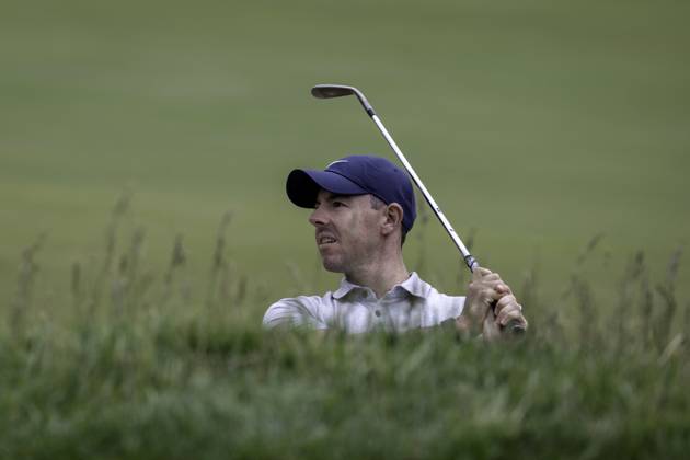 June 13, 2023, Los Angeles, California, USA: Golfer Rory Mcllroy during a practice round for the 2023 US Open on June 13 at the Los Angeles Country Club. Los Angeles USA - ZUMAh234 20230613_zsp_h234_014 Copyright: xMarkxEdwardxHarrisx