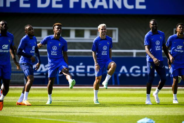 GRIEZMANN Antoine (FRA) FOOTBALL : Entrainement Equipe de France - 14 06 2023 JBAutissier Panoramic
