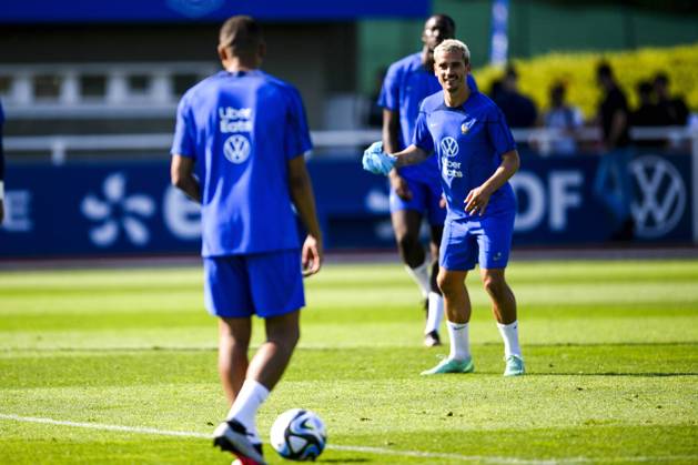 GRIEZMANN Antoine (FRA) FOOTBALL : Entrainement Equipe de France - 14 06 2023 JBAutissier Panoramic