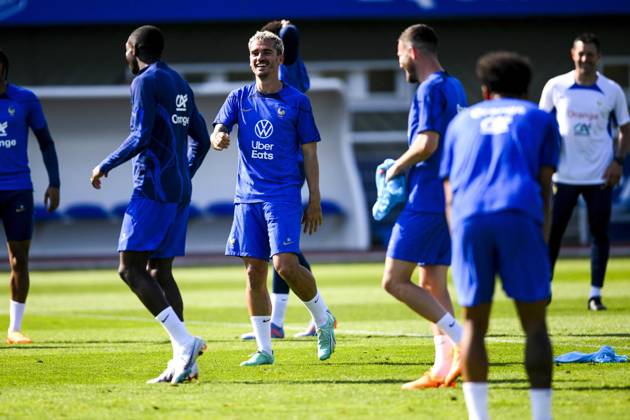 GRIEZMANN Antoine (FRA) FOOTBALL : Entrainement Equipe de France - 14 06 2023 JBAutissier Panoramic