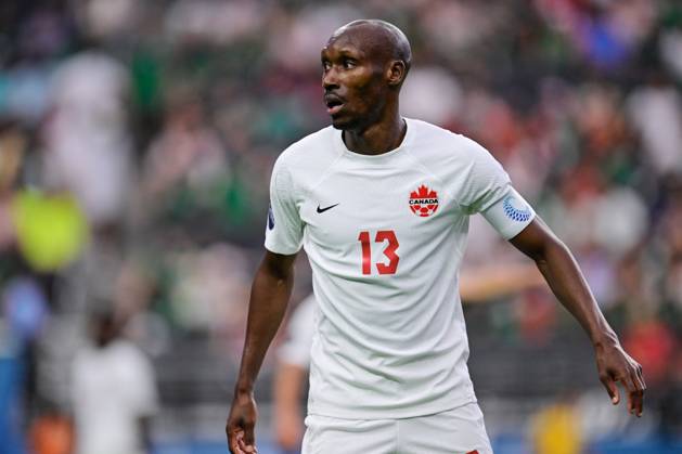 RECORD DATE NOT STATED CONCACAF NATIONS LEAGUE 2022-2023 Panama 0-2 Canada SF Atiba Hutchinson of Canada during the game Panama vs Canada, corresponding to Semifinals of Final Four of the CONCACAF Nations League 2022-2023, at Allegiant Stadium, on June 15, 2023. <br><br> Atiba Hutchinson de Canada durante el partido Panama vs Canada, correspondiente a Semifinales del Final Four de la Liga de Naciones CONCACAF 2022-2023, en el Allegiant Stadium, el 15 de junio de 2023. LAS VEGAS NEVADA ESTADOS UNIDOS  Copyright: xJorgexMartinezx 20230615202100_CNL_23_SF_PAN_CAN_HUTCHINSON355
