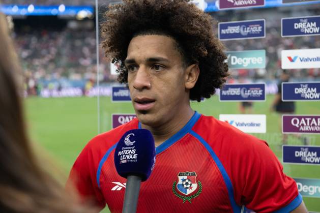 RECORD DATE NOT STATED CONCACAF NATIONS LEAGUE 2022-2023 Panama 0-2 Canada SF Adalberto Carrasquilla of Panama during the game Panama vs Canada, corresponding to Semifinals of Final Four of the CONCACAF Nations League 2022-2023, at Allegiant Stadium, on June 15, 2023. <br><br> Adalberto Carrasquilla de Panama durante el partido Panama vs Canada, correspondiente a Semifinales del Final Four de la Liga de Naciones CONCACAF 2022-2023, en el Allegiant Stadium, el 15 de junio de 2023. LAS VEGAS NEVADA ESTADOS UNIDOS  Copyright: xDavidxLeahx 20230615202735_CNL_23_SF_PAN_CAN_CARRASQUILLA375