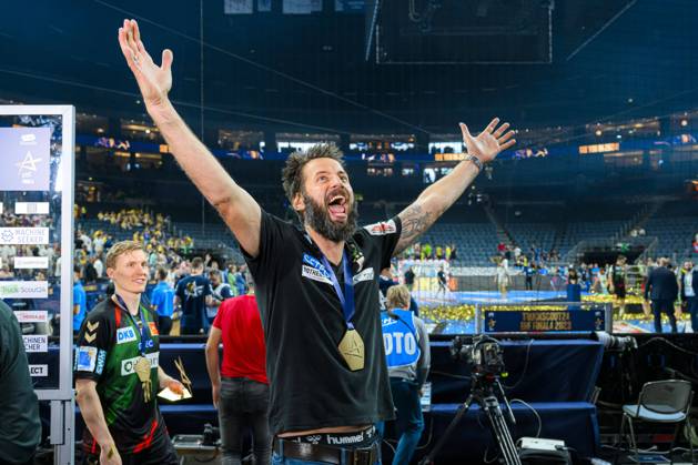 Sport Themen der Woche KW24 Sport Bilder des Tages Koeln, Deutschland 17. Juni 2032: Handball EHF CL Final4 - 22 23 - Finale - SC Magdeburg - Kielce Trainer Bennet Wiegert (Magdeburg) Koeln Lanxess Arena Nordrhein-Westfalen Deutschland