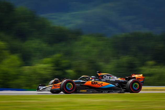 81 PIASTRI Oscar (aus), McLaren F1 Team MCL60, action during the 2023 Formula 1 Rolex Grosser Preis von Osterreich, 2023 Austrian Grand Prix, 9th round of the 2023 Formula One World Championship, WM, Weltmeisterschaft from June 30 to July 2, 2023 on the Red Bull Ring, in Spielberg, Austria  Copyright: xDppi DPPI IPAxSportx xipa-agencyx xIPAxSportx 0 IPA_IPA38983934