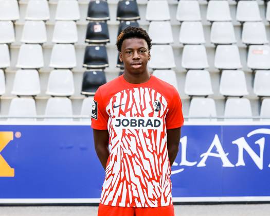 SC Freiburg II U23, 3.Liga, Portraittermin 2023 2024, 06.07.2023 Johann Manzambi (SC Freiburg U23 41) DFB DFL REGULATIONS PROHIBIT ANY USE OF PHOTOGRAPHS AS IMAGE SEQUENCES AND OR QUASI-VIDEO SC Freiburg II U23, 3.Liga, Portraittermin 2023 2024, 06.07.2023 Freiburg Breisgau Copyright: xEibner-Pressefoto RogerxBuerkex EP_EER