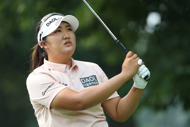 Dana Open Hae Ran Ryu of Republic of Korea tees off on the second hole during the final round of the Dana Open at Highland Meadows Golf Club in Sylvania, Ohio USA, on Sunday, July 16, 2023. Sylvania Ohio United States  Copyright: xJorgexLemusx originalFilename:lemus-danaopen230716_np0d3.jpg