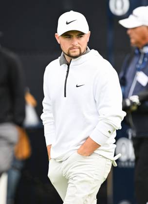 Mandatory Credit: Photo by Greig Cowie Shutterstock (14012011aa) Alan Fitzpatrick on the 3rd fairway The British Open Championship, Practice, Golf, Royal Liverpool Golf Club, Liverpool, UK - 17 Jul 2023 The British Open Championship, Practice, Golf, Royal Liverpool Golf Club, Liverpool, UK - 17 Jul 2023  Copyright: xGreigxCowie Shutterstockx 14012011aa