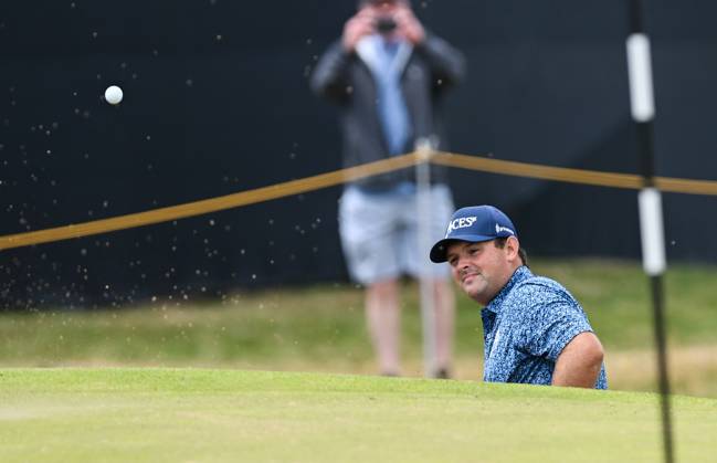Mandatory Credit: Photo by Greig Cowie Shutterstock (14012011ek) Patrick Reed on the 2nd Green The British Open Championship, Practice, Golf, Royal Liverpool Golf Club, Liverpool, UK - 17 Jul 2023 The British Open Championship, Practice, Golf, Royal Liverpool Golf Club, Liverpool, UK - 17 Jul 2023  Copyright: xGreigxCowie Shutterstockx 14012011ek