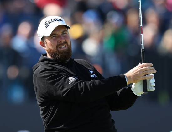17th July 2023; Royal Liverpool Golf Club, Hoylake, Merseyside, England: The Open Championship Practice Day; Shane Lowry (IRE) plays from the tee at the 4th hole  ActionPlus12532351 DavidxBlunsden