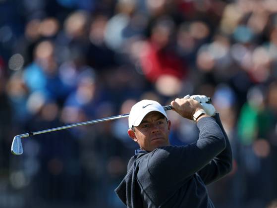 17th July 2023; Royal Liverpool Golf Club, Hoylake, Merseyside, England: The Open Championship Practice Day; Rory McIlroy (NIR) plays from the tee at the 4th hole  ActionPlus12532353 DavidxBlunsden