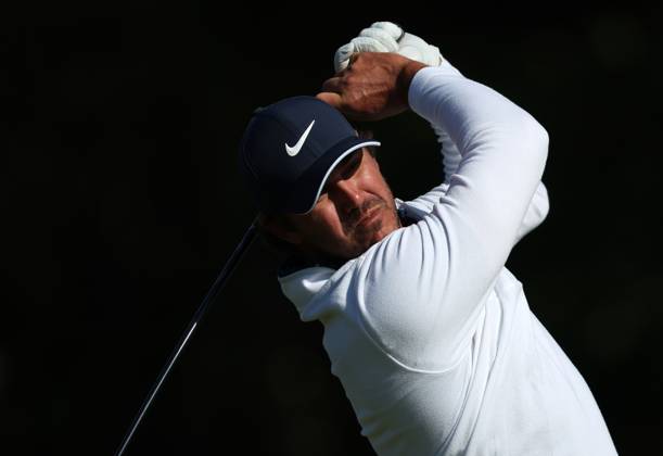 17th July 2023; Royal Liverpool Golf Club, Hoylake, Merseyside, England: The Open Championship Practice Day; Brooks Koepka (USA) plays from the tee at the 5th hole  ActionPlus12532362 DavidxBlunsden