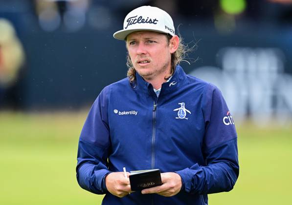 Mandatory Credit: Photo by Greig Cowie Shutterstock (14015635h) Cameron Smith on the 2nd Green The British Open Championship, Day Three, Golf, Royal Liverpool Golf Club, Liverpool, UK - 22 Jul 2023 The British Open Championship, Day Three, Golf, Royal Liverpool Golf Club, Liverpool, UK - 22 Jul 2023  Copyright: xGreigxCowie Shutterstockx 14015635h
