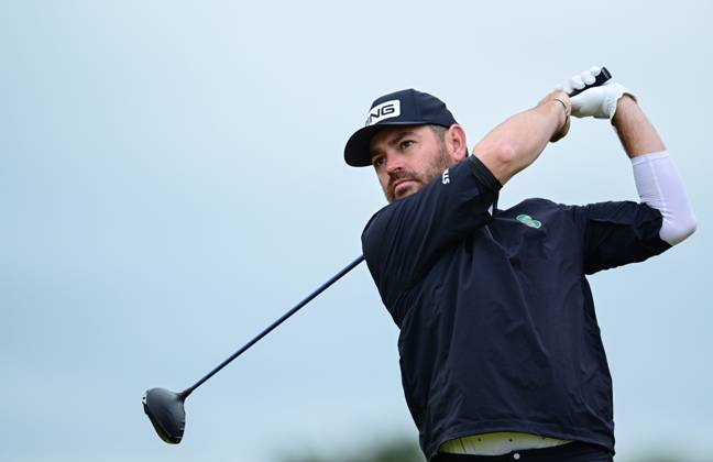 Mandatory Credit: Photo by Greig Cowie Shutterstock (14015635ac) Louis Oosthuizen on the 2nd Tee The British Open Championship, Day Three, Golf, Royal Liverpool Golf Club, Liverpool, UK - 22 Jul 2023 The British Open Championship, Day Three, Golf, Royal Liverpool Golf Club, Liverpool, UK - 22 Jul 2023  Copyright: xGreigxCowie Shutterstockx 14015635ac
