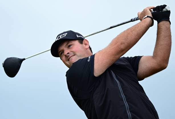 Mandatory Credit: Photo by Greig Cowie Shutterstock (14015635y) Patrick Reed on the 2nd Tee The British Open Championship, Day Three, Golf, Royal Liverpool Golf Club, Liverpool, UK - 22 Jul 2023 The British Open Championship, Day Three, Golf, Royal Liverpool Golf Club, Liverpool, UK - 22 Jul 2023  Copyright: xGreigxCowie Shutterstockx 14015635y
