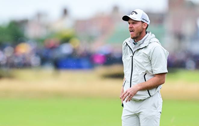 Mandatory Credit: Photo by Greig Cowie Shutterstock (14015635af) Danny Willett on the 2nd fairway The British Open Championship, Day Three, Golf, Royal Liverpool Golf Club, Liverpool, UK - 22 Jul 2023 The British Open Championship, Day Three, Golf, Royal Liverpool Golf Club, Liverpool, UK - 22 Jul 2023  Copyright: xGreigxCowie Shutterstockx 14015635af