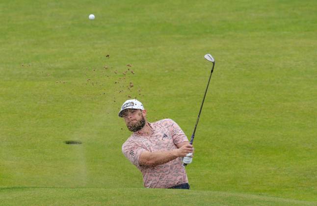 Mandatory Credit: Photo by Dave Shopland Shutterstock (14015636bm) Tyrell Hatton from England on the 18th The British Open Championship, Day Three, Golf, Royal Liverpool Golf Club, Liverpool, UK - 22 Jul 2023 The British Open Championship, Day Three, Golf, Royal Liverpool Golf Club, Liverpool, UK - 22 Jul 2023  Copyright: xDavexShopland Shutterstockx 14015636bm