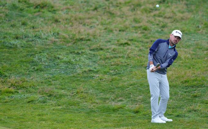 Mandatory Credit: Photo by Dave Shopland Shutterstock (14015636ck) Leader after 3rd round USA s Brian Harman on the 18th The British Open Championship, Day Three, Golf, Royal Liverpool Golf Club, Liverpool, UK - 22 Jul 2023 The British Open Championship, Day Three, Golf, Royal Liverpool Golf Club, Liverpool, UK - 22 Jul 2023  Copyright: xDavexShopland Shutterstockx 14015636ck