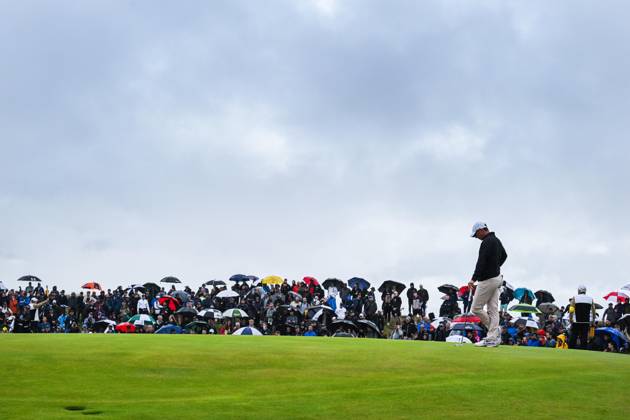 Mandatory Credit: Photo by Greig Cowie Shutterstock (14015635cx) Rory McIlroy looks dejected on the 12th Green The British Open Championship, Day Three, Golf, Royal Liverpool Golf Club, Liverpool, UK - 22 Jul 2023 The British Open Championship, Day Three, Golf, Royal Liverpool Golf Club, Liverpool, UK - 22 Jul 2023  Copyright: xGreigxCowie Shutterstockx 14015635cx
