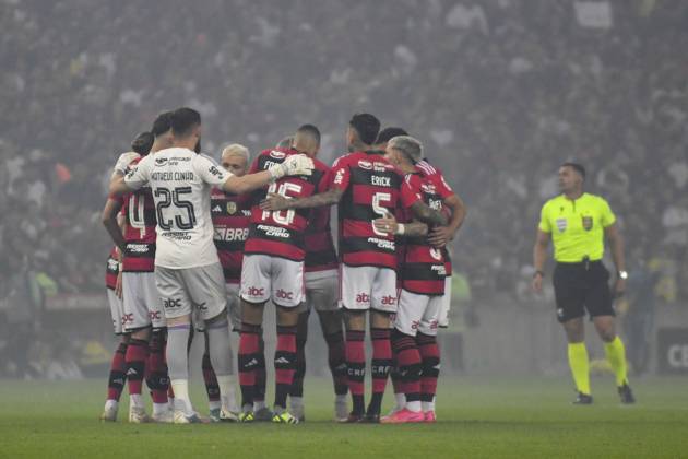 Flamengo x Grêmio RIO DE JANEIRO, RJ - 16.08.2023: FLAMENGO X GRÊMIO - Team during Flamengo x Grêmio held at Estádio do Maracanã, for the second leg of the Copa do Brasil semi-final, this Wednesday night (16), in Rio de Janeiro, RJ. (Photo: Celso Pupo Fotoarena) x2419439x CelsoxPupo