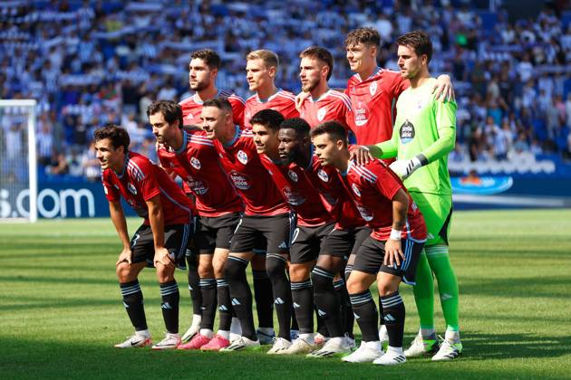 Celta team group, Mannschaftsbild, Totale line-up (Celta), AUGUST 19, 2023 - Football Soccer : Spanish LaLiga EA Sports match between Real Sociedad 1-1 RC Celta de Vigo at the Reale Arena in San Sebastian, Spain. Noxthirdxpartyxsales (226737478)