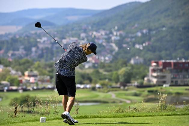 Lukas Zustak of Slovakia during the men s Czech Open golf tournament, Czech PGA, Golf Herren Tour, Beroun, Czech Republic, August 20, 2023. (CTKxPhoto VitxSimanek) CTKPhotoP2023082004415  CTKPhotoP2023082004415