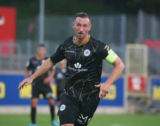 Regionallioga West, Saison 2023 - 2024, 6. Spieltag, 01.09.2023, Fortuna Düsseldorf U 23 - RW Oberhausen -- Sven Krayer ( RWO ) Portrait