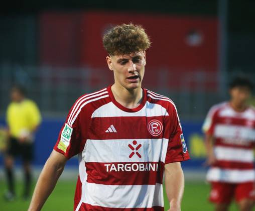 Regionallioga West, Saison 2023 - 2024, 6. Spieltag, 01.09.2023, Fortuna Düsseldorf U 23 - RW Oberhausen -- Seymour Fünger ( Fortuna U 23 ) Portriat