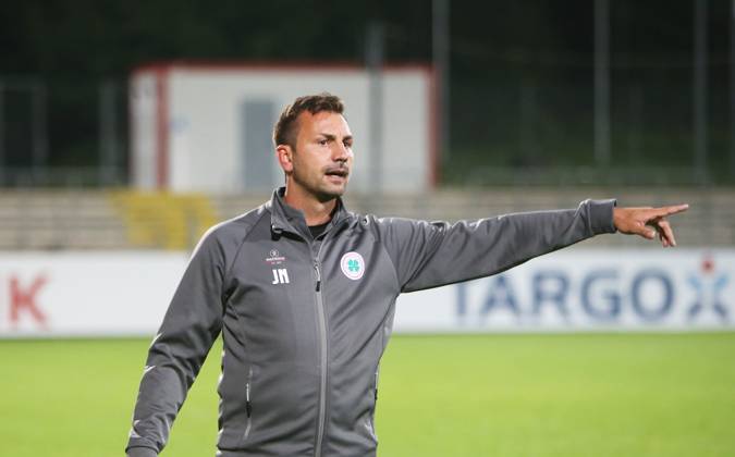 Regionallioga West, Saison 2023 - 2024, 6. Spieltag, 01.09.2023, Fortuna Düsseldorf U 23 - RW Oberhausen -- Jörn Nowak ( Trainer RWO ) in Aktion