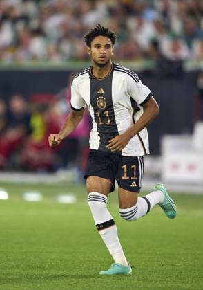 Kevin Schade, DFB 11 in the friendly match GERMANY - JAPAN 1-4 DEUTSCHLAND - JAPAN Preparation for European Championships 2024 in Germany ,Season 2023 2024, on Sept 9, 2023 in Wolfsburg, Germany.