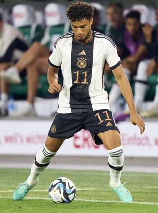 Kevin Schade, DFB 11 in the friendly match GERMANY - JAPAN 1-4 DEUTSCHLAND - JAPAN Preparation for European Championships 2024 in Germany ,Season 2023 2024, on Sept 9, 2023 in Wolfsburg, Germany.