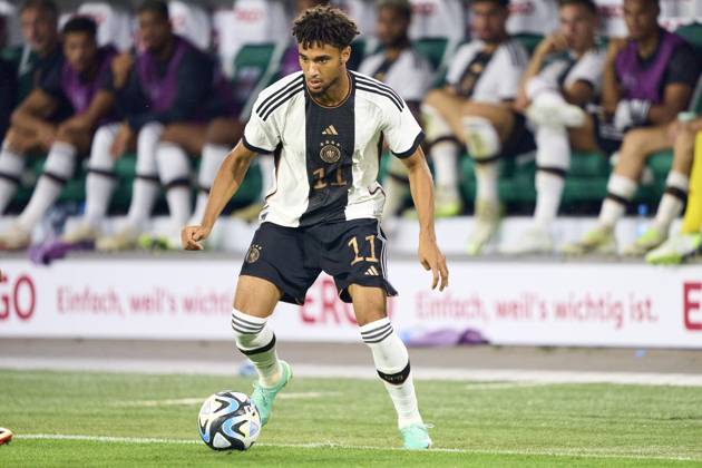 Kevin Schade, DFB 11 in the friendly match GERMANY - JAPAN 1-4 DEUTSCHLAND - JAPAN Preparation for European Championships 2024 in Germany ,Season 2023 2024, on Sept 9, 2023 in Wolfsburg, Germany.