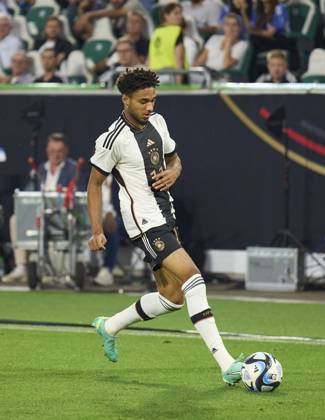 Kevin Schade, DFB 11 in the friendly match GERMANY - JAPAN 1-4 DEUTSCHLAND - JAPAN Preparation for European Championships 2024 in Germany ,Season 2023 2024, on Sept 9, 2023 in Wolfsburg, Germany.