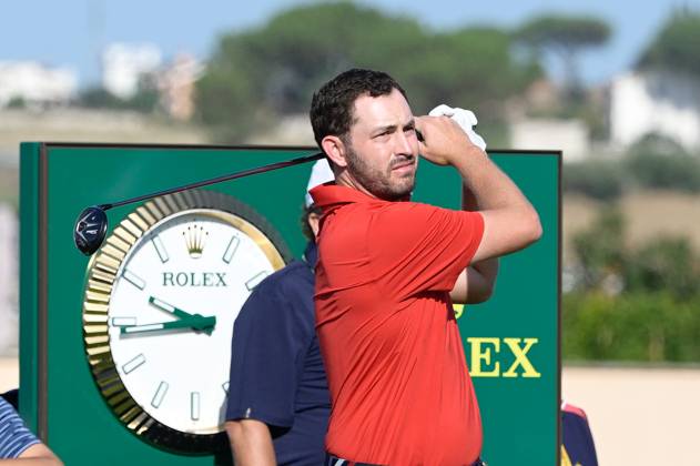 Patrick Cantlay (USA) during the Ryder Cup 2023 at Marco Simone Golf & Country Club on September 26, 2023 in Rome Italy.  Copyright: xFabrizioxCorradetti IPAxSportx x xx IPA_40570726 IPA_IPA40570726