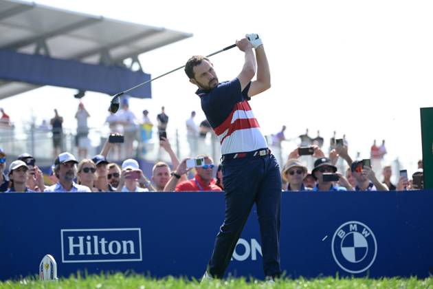 Patrick Cantlay (USA) during the Ryder Cup 2023 at Marco Simone Golf & Country Club on October 01, 2023 in Rome Italy.  Copyright: xFabrizioxCorradetti IPAxSportx x xx IPA_40702864 IPA_IPA40702864