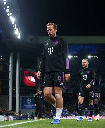 03.10.2023, Fussball UEFA Champions League 2023 2024, Gruppenphase, 2.Spieltag, FC Kopenhagen - FC Bayern München, im Parken-Stadion Kopenhagen. Harry Kane (Bayern München)