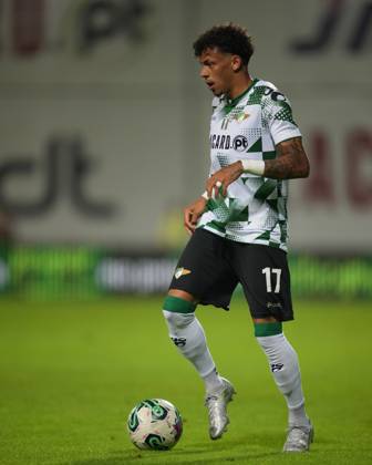 Moreirense FC v Boavista FC - Liga Portugal BETCLIC - 8ª Jornada Jeremy Antonisse do Moreirense FC durante partida entre Moreirense FC v Boavista FC valida pela Liga Portugal BETCLIC - 8ª Jornada no Estadio Comendador Joaquim de Almeida Freitas, Moreira de Conegos, Portugal (Foto de Pedro Loureiro Avant Sports) Moreira de Conegos Estadio Comendador Joaquim de Almeida Freitas Portugal Copyright: xPedroxLoureiro AvantxSportsx