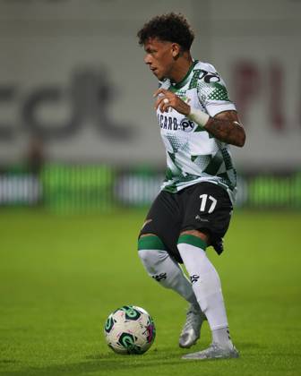 Moreirense FC v Boavista FC - Liga Portugal BETCLIC - 8ª Jornada Jeremy Antonisse do Moreirense FC durante partida entre Moreirense FC v Boavista FC valida pela Liga Portugal BETCLIC - 8ª Jornada no Estadio Comendador Joaquim de Almeida Freitas, Moreira de Conegos, Portugal (Foto de Pedro Loureiro Avant Sports) Moreira de Conegos Estadio Comendador Joaquim de Almeida Freitas Portugal Copyright: xPedroxLoureiro AvantxSportsx