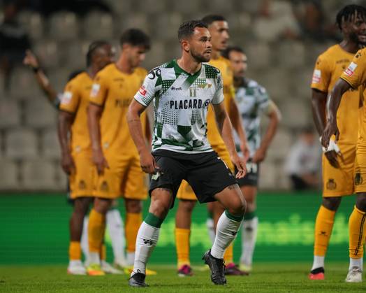 Moreirense FC v Boavista FC - Liga Portugal BETCLIC - 8ª Jornada Matheus Aias do Moreirense FC durante partida entre Moreirense FC v Boavista FC valida pela Liga Portugal BETCLIC - 8ª Jornada no Estadio Comendador Joaquim de Almeida Freitas, Moreira de Conegos, Portugal (Foto de Pedro Loureiro Avant Sports) Moreira de Conegos Estadio Comendador Joaquim de Almeida Freitas Portugal Copyright: xPedroxLoureiro AvantxSportsx