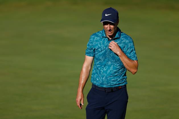 October 12, 2023, MADRID, MADRID, SPAIN: Ross Fisher of England looks on during Acciona Open de Espana, Round 1, Golf tournament celebrated at Club de Campo on October 12, 2023, in Madrid, Spain. MADRID SPAIN - ZUMAa181 20231012_zaa_a181_102 Copyright: xOscarxJ.xBarrosox