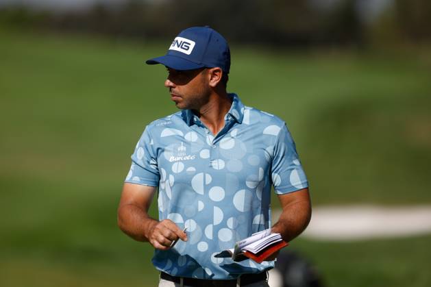 October 13, 2023, MADRID, MADRID, SPAIN: Sebastian Garcia of Spain in action during Acciona Open de Espana, Round 2, Golf tournament celebrated at Club de Campo on October 13, 2023, in Madrid, Spain. MADRID SPAIN - ZUMAa181 20231013_zaa_a181_133 Copyright: xOscarxJ.xBarrosox