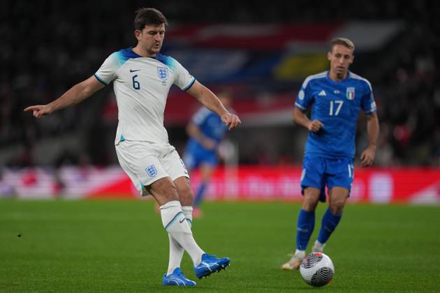 Harry Maguire Manchester United, ManU of England during the international match, Länderspiel, Nationalmannschaft between England and Italy at Wembley Stadium, London, England on 17 October 2023. Copyright: xDavidxHornx PMI-5839-0052