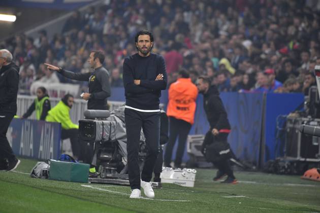 Fabio Grosso (lyon) FOOTBALL: Olympique Lyonnais vs Clermont Foot - Ligue 1 - 22 10 2023 FredericChambert Panoramic