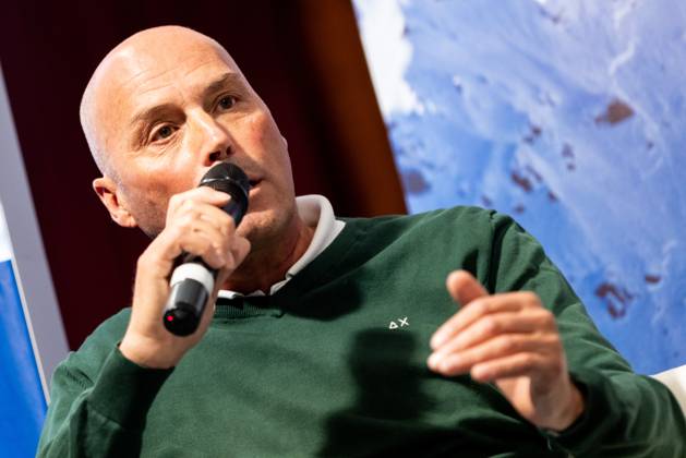 ALPINE SKIING - FIS WC Soelden SOELDEN,AUSTRIA,27.OCT.23 - ALPINE SKIING - FIS World Cup season opening, Rettenbachferner, preview, side event, FIS Alpine Forum. Image shows menÕs race director Markus Waldner (FIS).  GEPAxpictures xMaticxKlansek