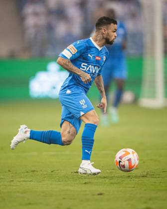 SAFF Roshn Saudi Pro League 2023-24 MD11 Michael Richard Delgado de Oliveira of Al-Hilal SFC during the Match Day 11 of the SAFF Roshn Saudi Pro League 2023-24 between Al-Hilal SFC vs Al-Ahli SFC at King Fahd International Stadium on October 27, 2023 in Riyadh, Saudi Arabia. Riyadh King Fahd International Stadium Saudi Arabia Copyright: xVictorxFrailex 0311121010st