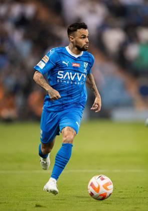 SAFF Roshn Saudi Pro League 2023-24 MD11 Michael Richard Delgado de Oliveira of Al-Hilal SFC during the Match Day 11 of the SAFF Roshn Saudi Pro League 2023-24 between Al-Hilal SFC vs Al-Ahli SFC at King Fahd International Stadium on October 27, 2023 in Riyadh, Saudi Arabia. Riyadh King Fahd International Stadium Saudi Arabia Copyright: xVictorxFrailex 0311121024st