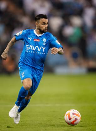 SAFF Roshn Saudi Pro League 2023-24 MD11 Michael Richard Delgado de Oliveira of Al-Hilal SFC during the Match Day 11 of the SAFF Roshn Saudi Pro League 2023-24 between Al-Hilal SFC vs Al-Ahli SFC at King Fahd International Stadium on October 27, 2023 in Riyadh, Saudi Arabia. Riyadh King Fahd International Stadium Saudi Arabia Copyright: xVictorxFrailex 0311121028st