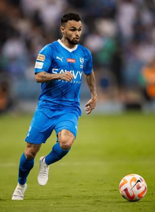 SAFF Roshn Saudi Pro League 2023-24 MD11 Michael Richard Delgado de Oliveira of Al-Hilal SFC during the Match Day 11 of the SAFF Roshn Saudi Pro League 2023-24 between Al-Hilal SFC vs Al-Ahli SFC at King Fahd International Stadium on October 27, 2023 in Riyadh, Saudi Arabia. Riyadh King Fahd International Stadium Saudi Arabia Copyright: xVictorxFrailex 0311121034st