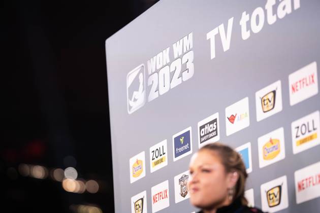 TV Total WOK-WM von Pro7 2023 12.11.2023, Bob und Rodelbahn, Winterberg, TV Total WOK-WM von Pro7 2023 Im Bild: Sophia Thiel