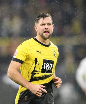Niclas FUELLKRUG (Füllkrug)(DO) Aktion, Fussball 1. Bundesliga, 12.Spieltag, Borussia Dortmund (DO) - Borussia Moenchengladbach (MG) 4:2, am 25.11.2023 in Dortmund Deutschland. DFL regulations prohibit any use of photographs as image sequences and or quasi-video Â