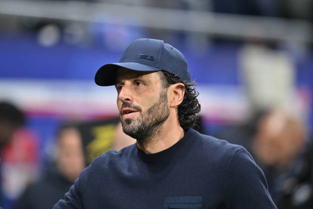 Fabio Grosso (lyon) FOOTBALL: Olympique Lyonnais vs Lille OSC - Ligue 1 - 26 11 2023 FredericChambert Panoramic